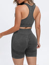 Scoop Neck Wide Strap Active Set
