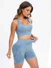 Scoop Neck Wide Strap Active Set