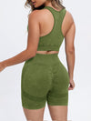 Scoop Neck Wide Strap Active Set