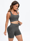 Scoop Neck Wide Strap Active Set