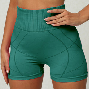 High Waist Active Shorts