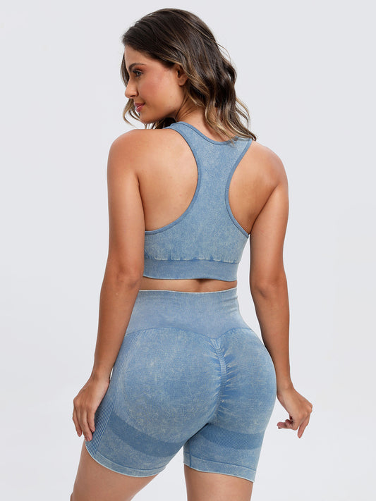 Scoop Neck Wide Strap Active Set
