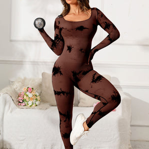 Long Sleeve Active Jumpsuit