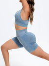 Scoop Neck Wide Strap Active Set