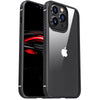 Luxury Transparent Back Shockproof Silicone Protective Cover Case For iPhone 15 14 11 12 Pro Max 15Plus XR XS X Soft Phone Cases
