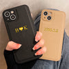 14 15 Pro Max Personalised Case For iPhone 13 12 11 14 15 Pro Max Luxury Custom Name Case Korea initial Letters Leather Cover 11