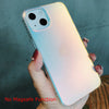 For iPhone 14 15 Pro Max Magsafe Phone Cases Aurora Gradient Laser Hard PC TPU Hybird Magnetic Case for iPhone 11 12 13 Pro Max