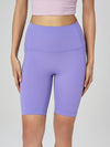 Pocketed High Waist Active Shorts