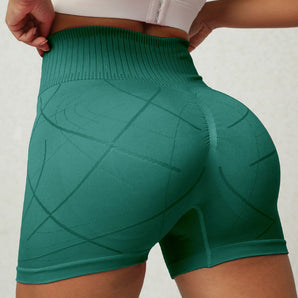 High Waist Active Shorts